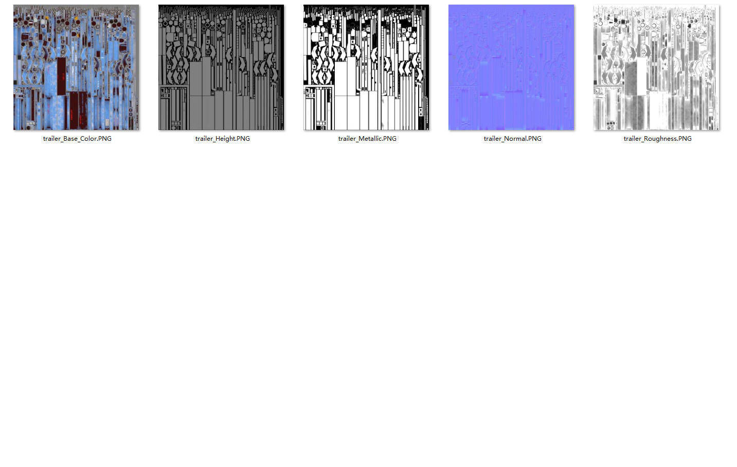 CFM56-7B Engine trailer Low-poly 3D model_11