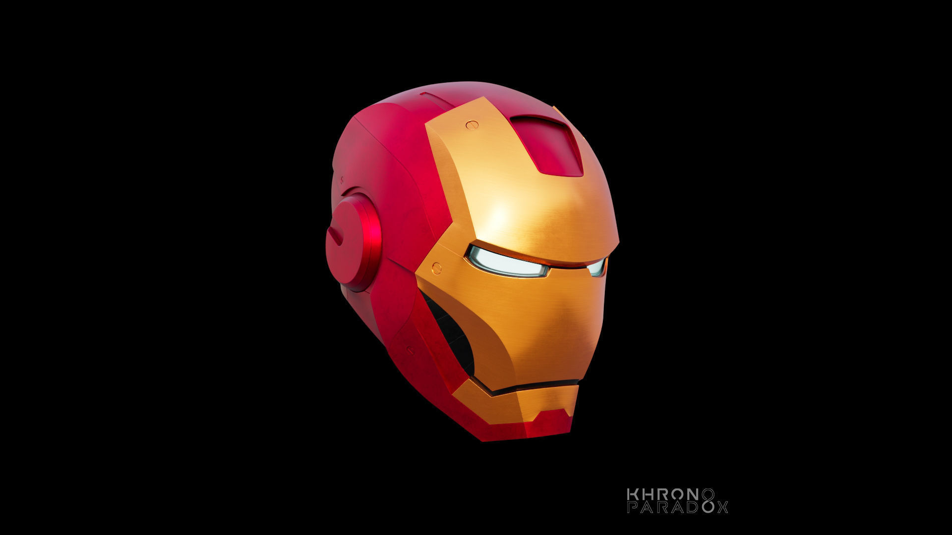 Mk 3 helmet Low-poly 3D model_1