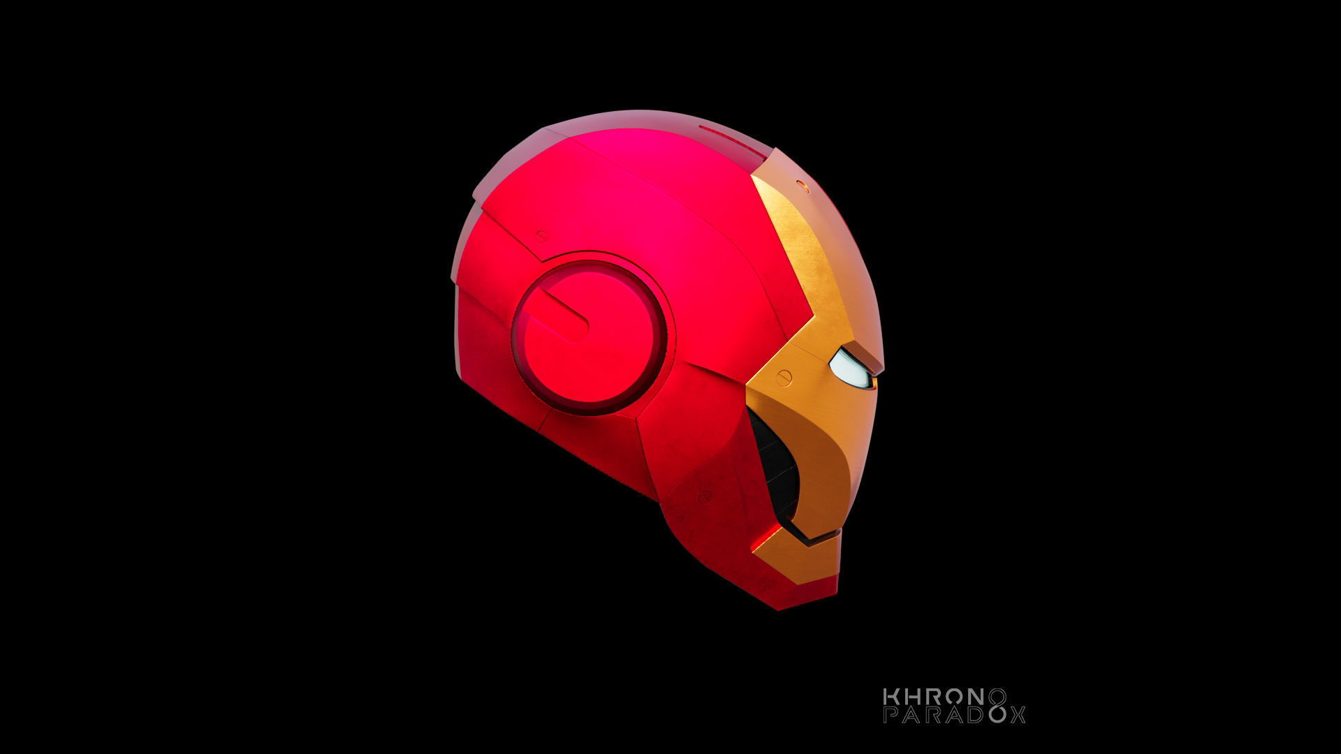 Mk 3 helmet Low-poly 3D model_3