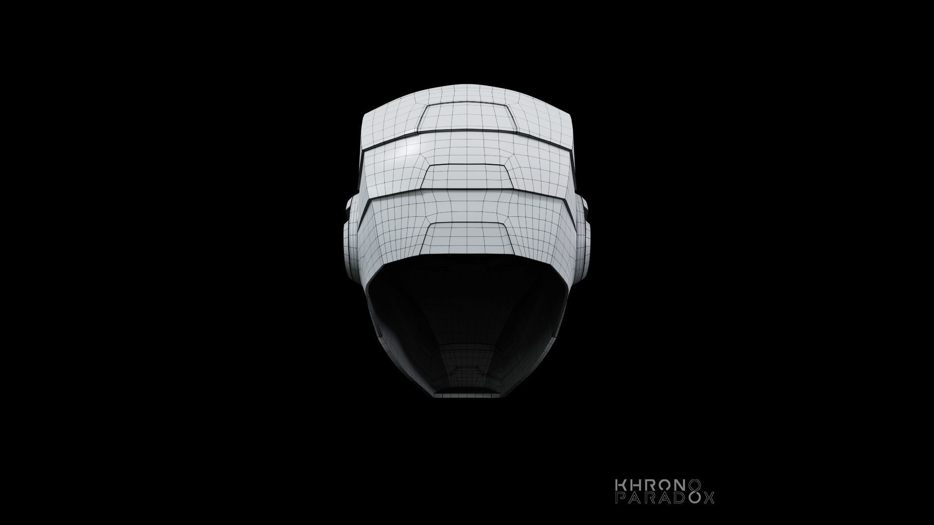 Mk 3 helmet Low-poly 3D model_11