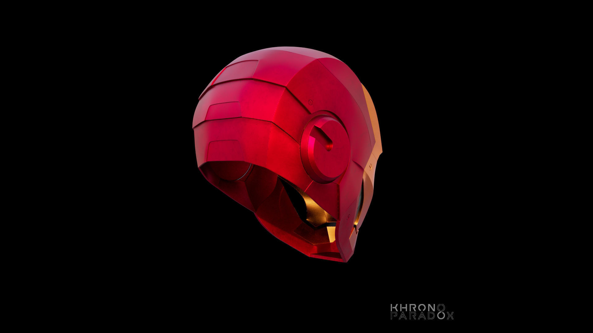 Mk 3 helmet Low-poly 3D model_4