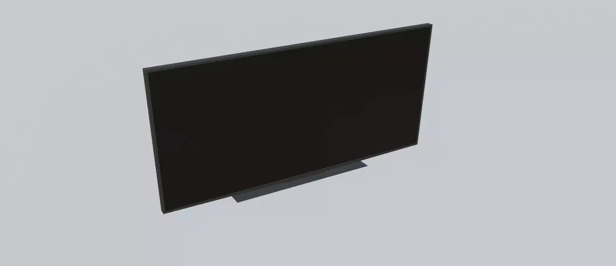 Television 3D model_0