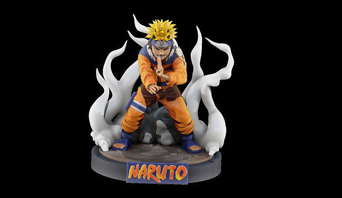 Naruto figurine 3D print model