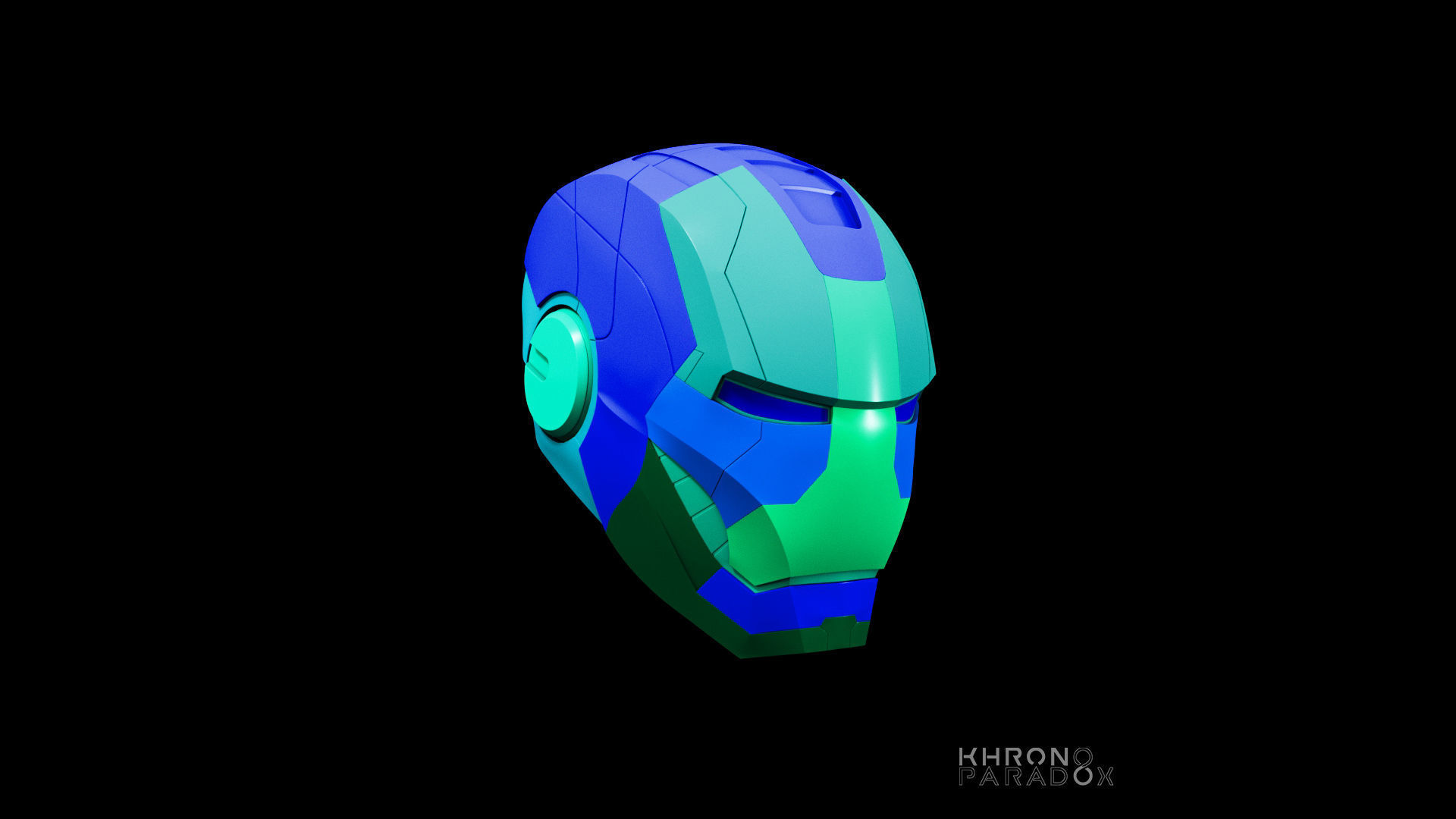 Mk 5 Helmet 3D printable 3D print model_8