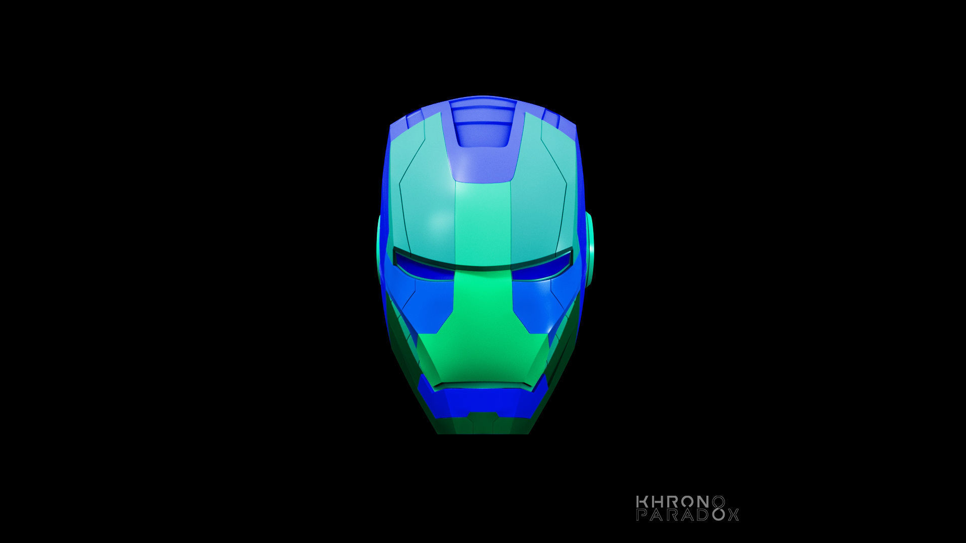 Mk 5 Helmet 3D printable 3D print model_7