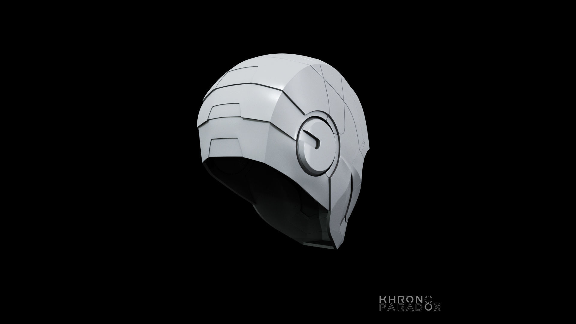 Mk 5 Helmet 3D printable 3D print model_4