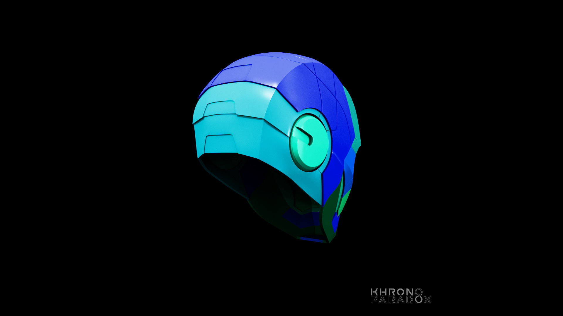 Mk 5 Helmet 3D printable 3D print model_10