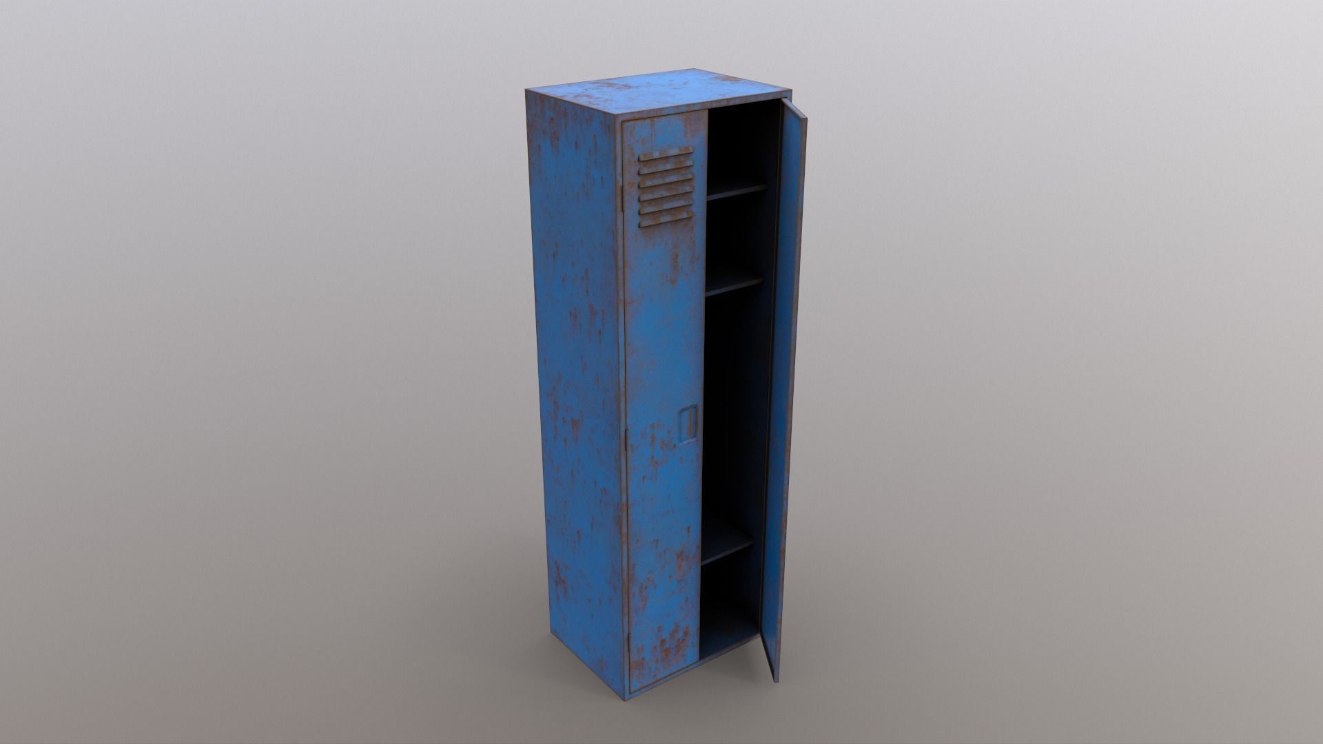 PBR School Gym Locker 1-10 - Mega Pack 3D Model Collection_71