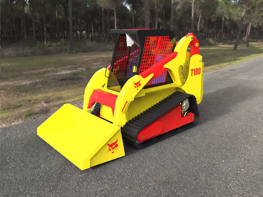 BOBCAT T190 Free 3D model_0