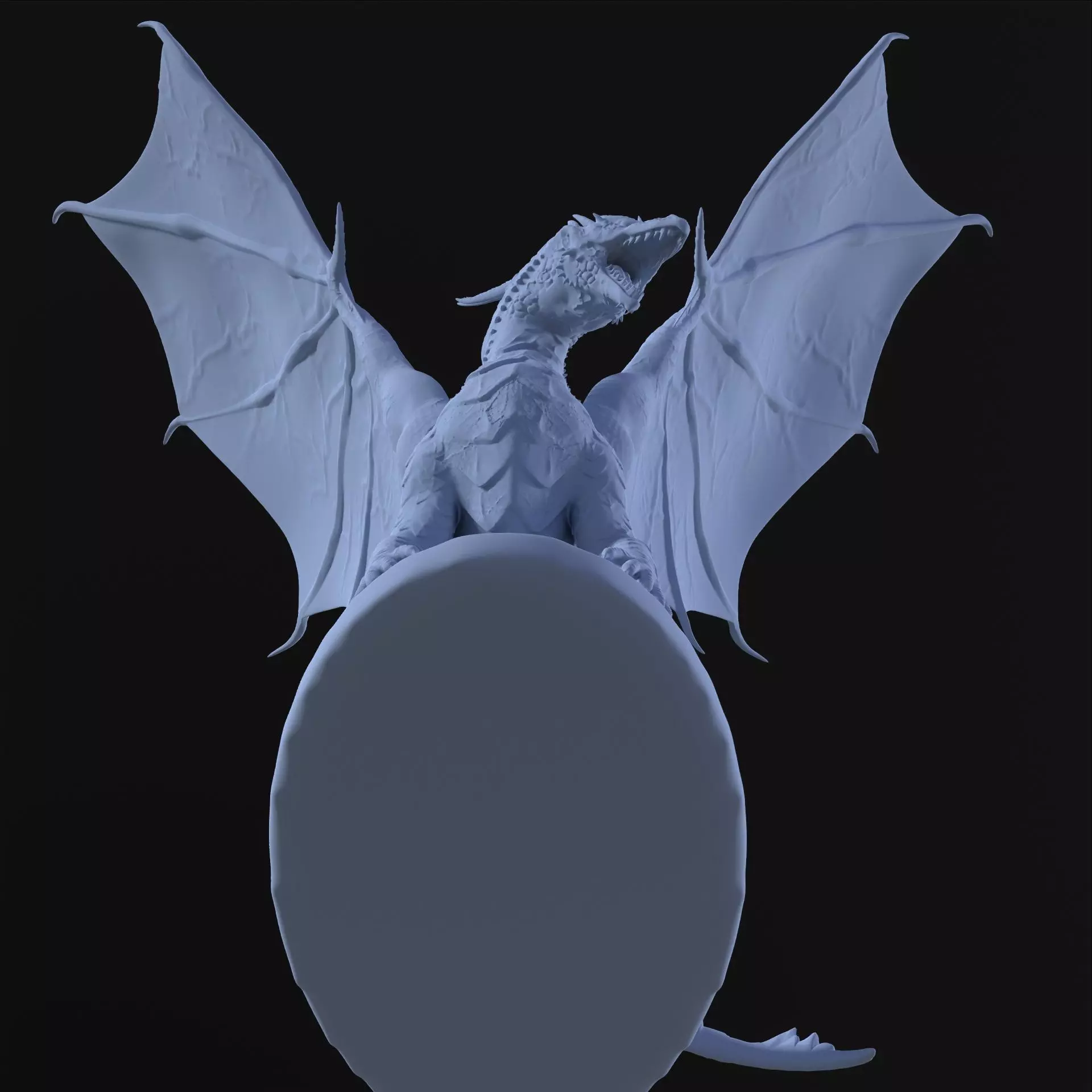 Dragon for 3d printing 3D print model_0