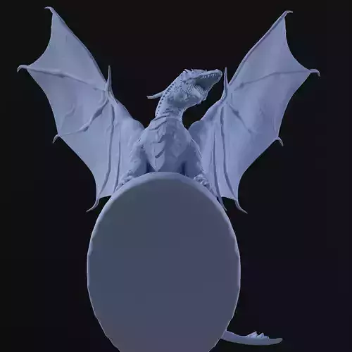 Dragon for 3d printing