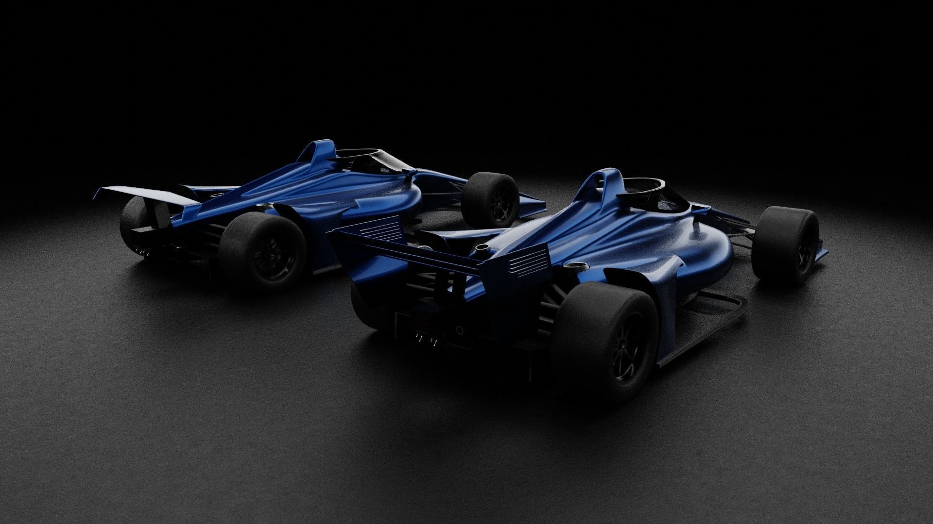Indycar 2020 Pack Road and Oval 3D model_3