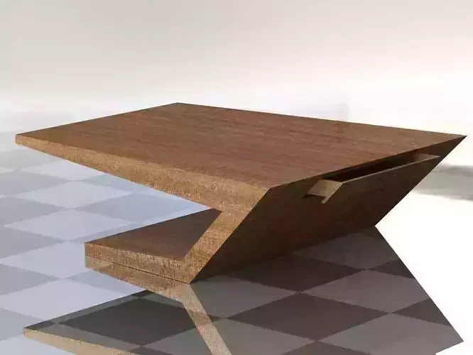 mesa wooden coffee table