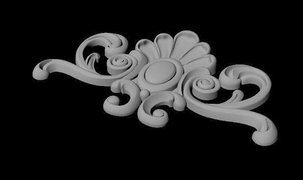 dekor ornament 3D model_1