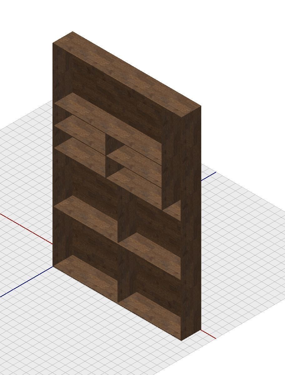 wardrobe cupboard storage  3D print model_8