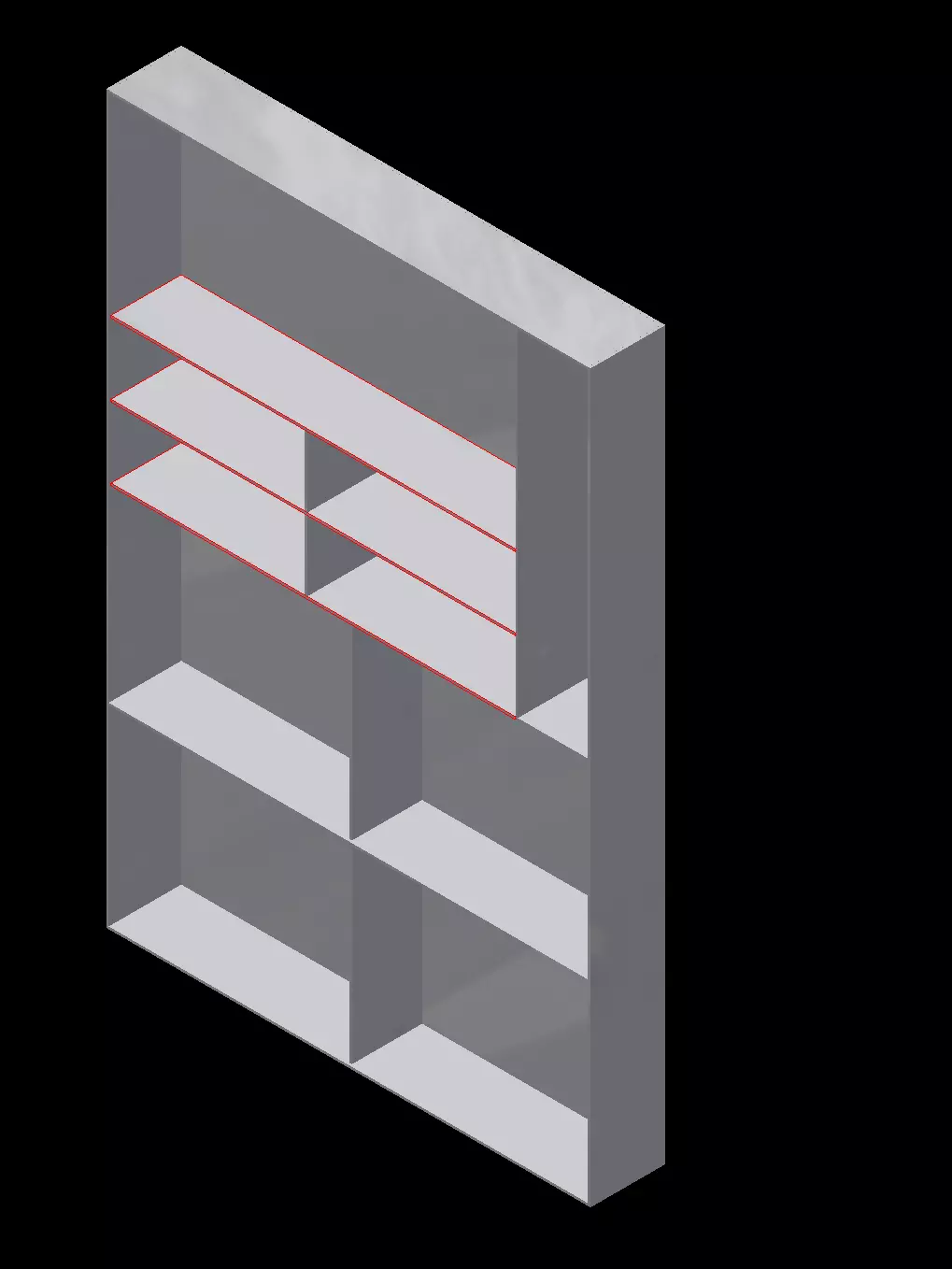 wardrobe cupboard storage  3D print model_0