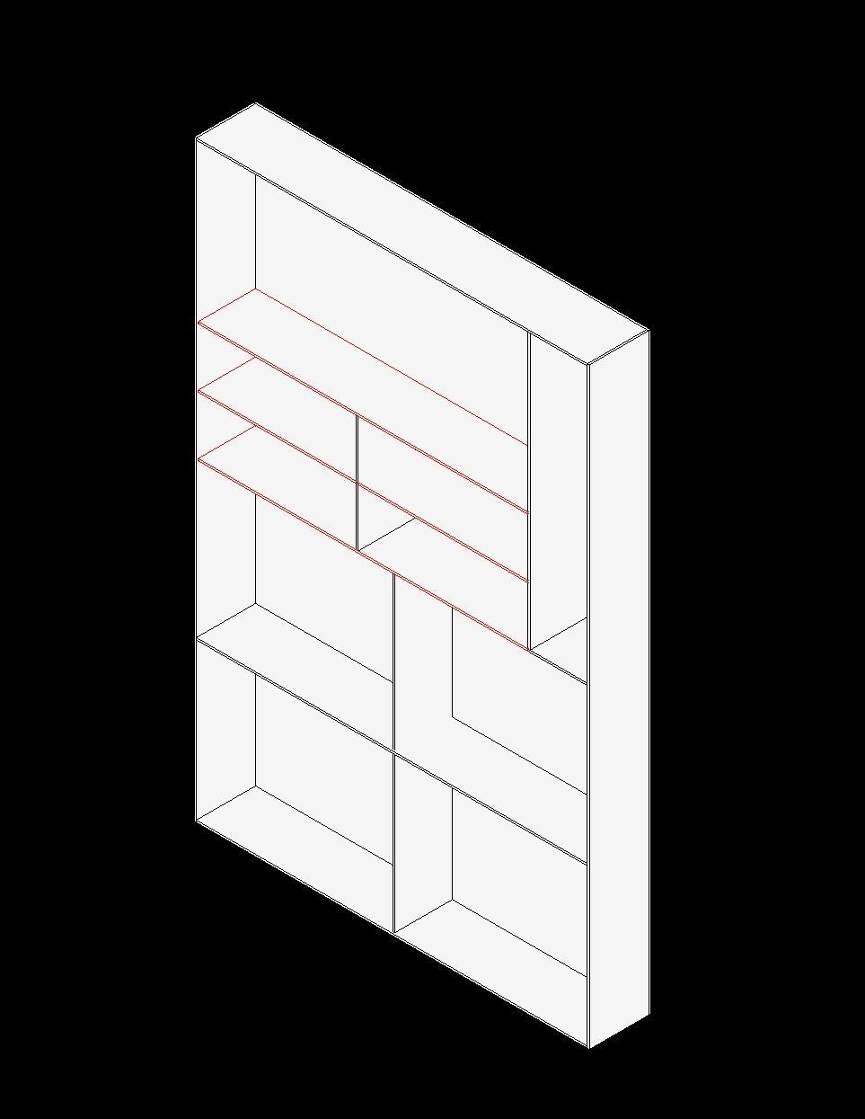 wardrobe cupboard storage  3D print model_5