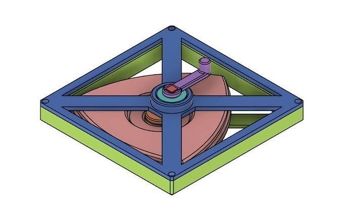 Realeaux Triangle in a Mechanical Cage 3D print model