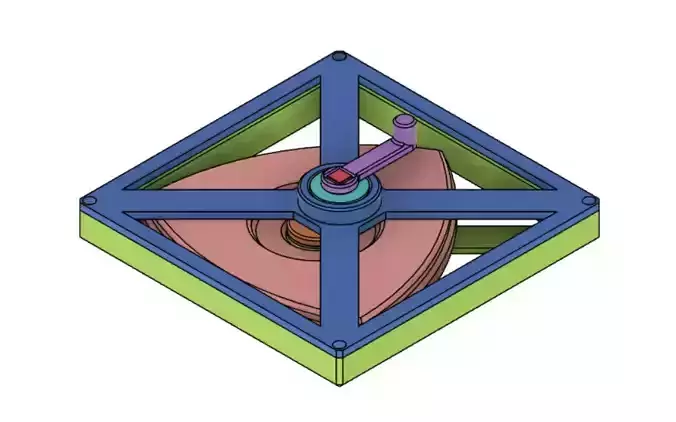 Realeaux Triangle in a Mechanical Cage