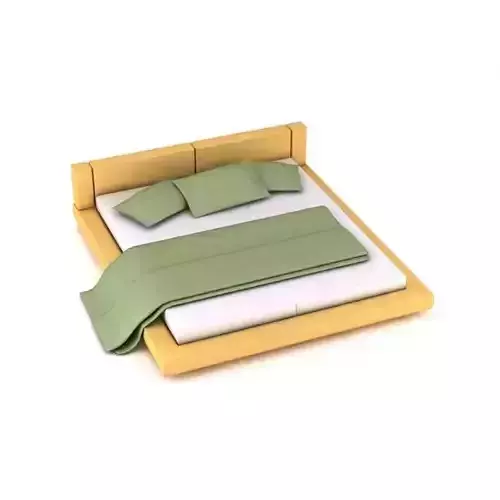 Light Wood Bed Frame