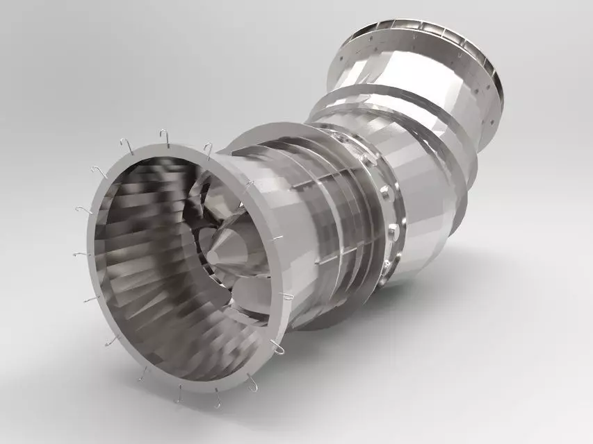 Turbine Tubular S Rotor Free 3D model