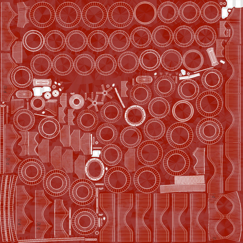 Industrial Pipes 3D model_8