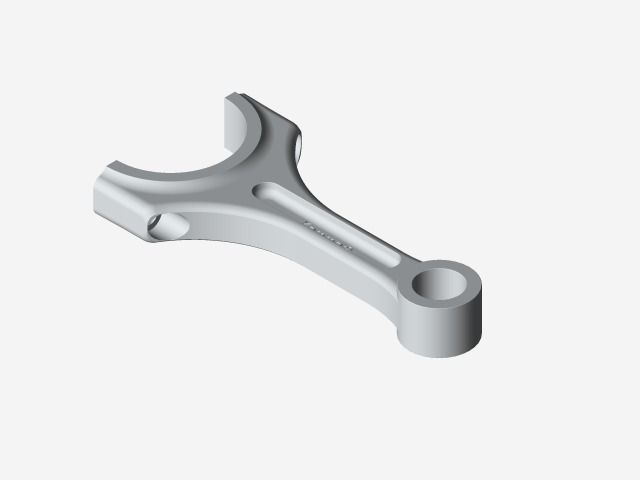 connecting rod 3D model_2