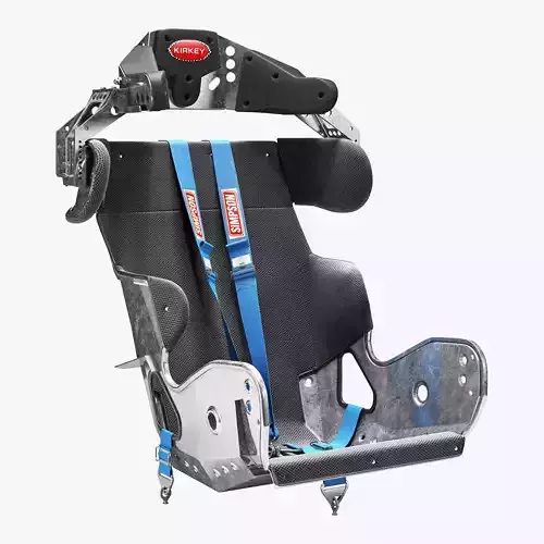 kirkey containment racing seat 3D model