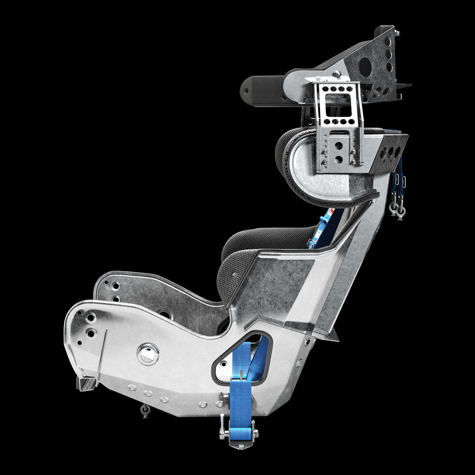 kirkey containment racing seat 3D model_13