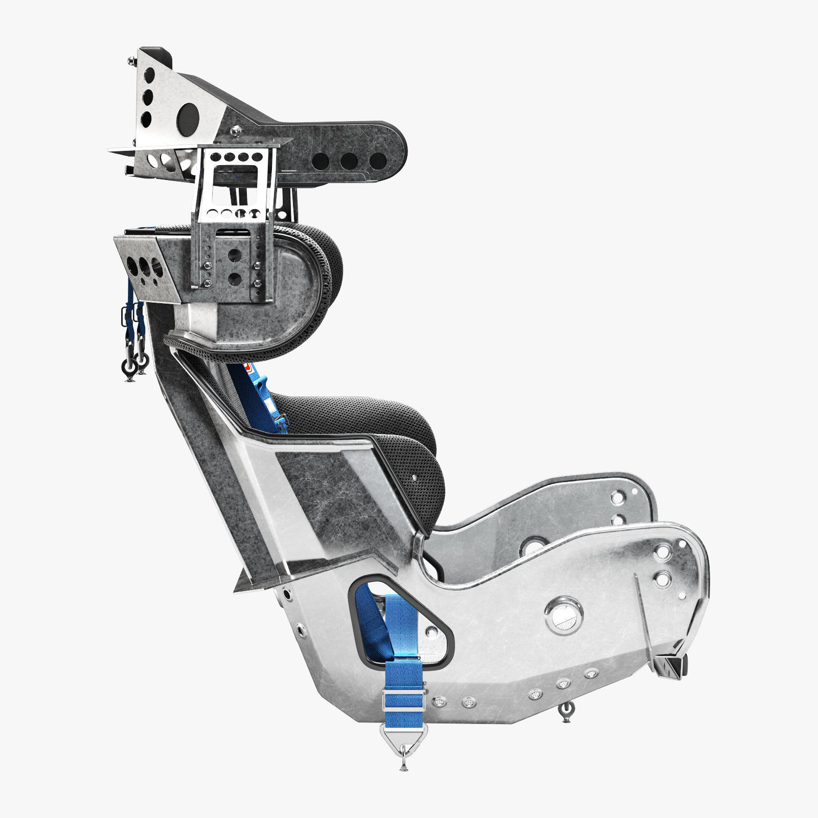 kirkey containment racing seat 3D model_1