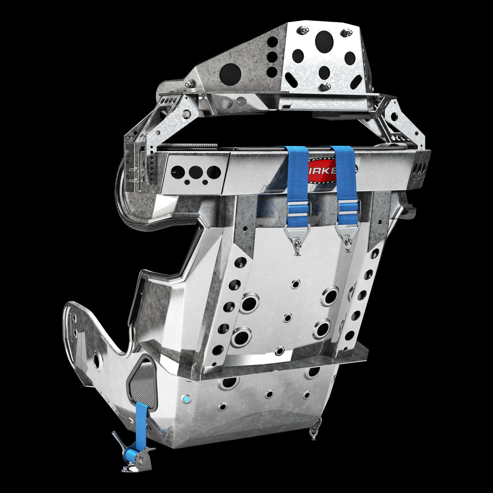kirkey containment racing seat 3D model_14