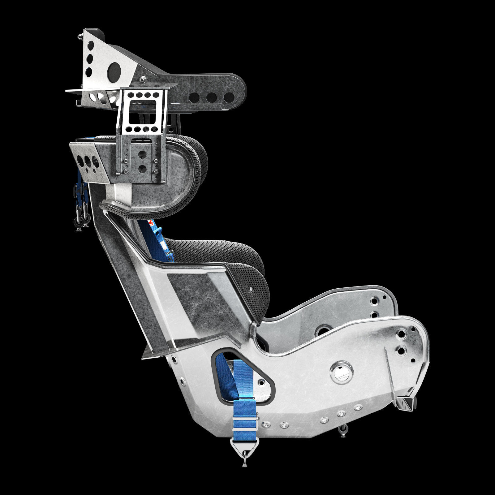 kirkey containment racing seat 3D model_11