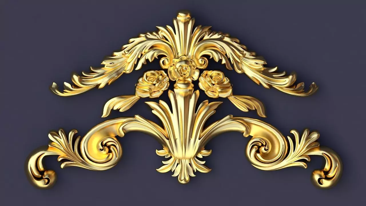 dekor ornament 3D model_0