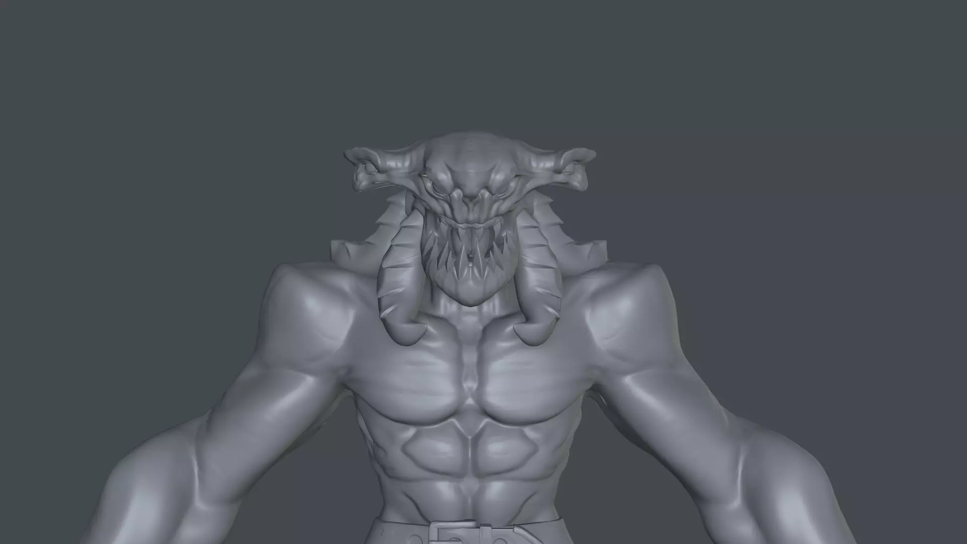 Stylized sea creature High-poly Free 3D model