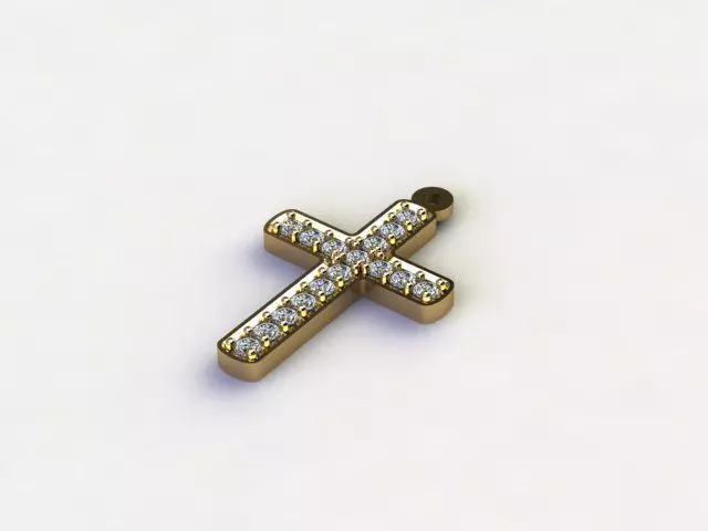 Jesus Christ Pendant light gold cad design 3D model_0