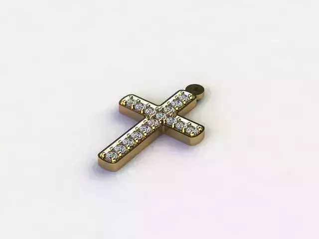 Jesus Christ Pendant light gold cad design 3D model
