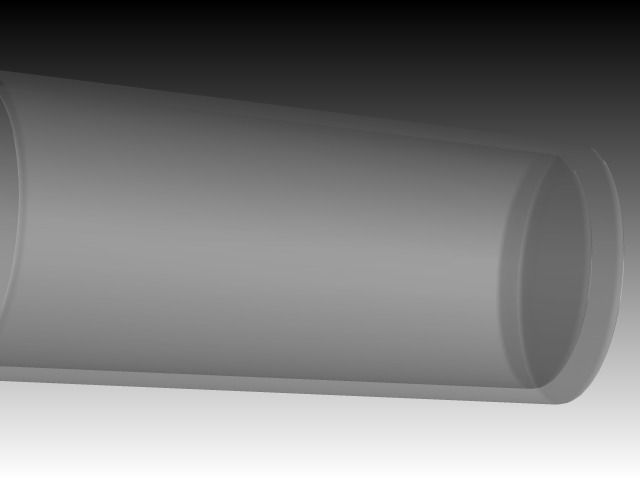 Glass clear vase Free 3D model_1