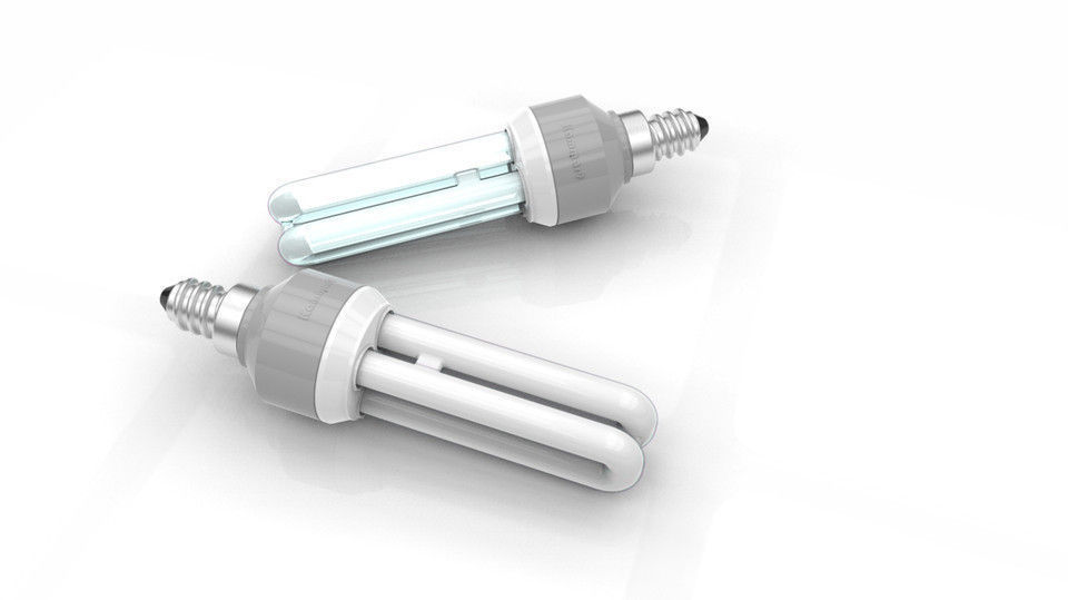 Neon lamp  3D model_1