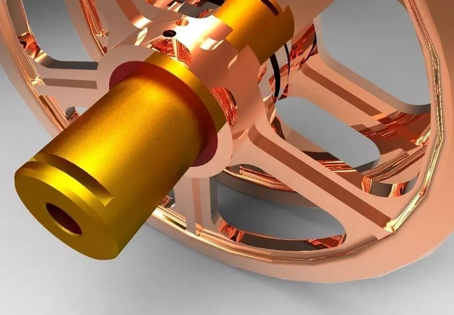 Catalinas spinning wheel with parts Free 3D model_0