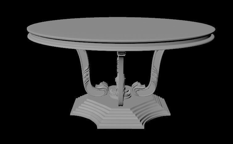 dining table 3D model_2
