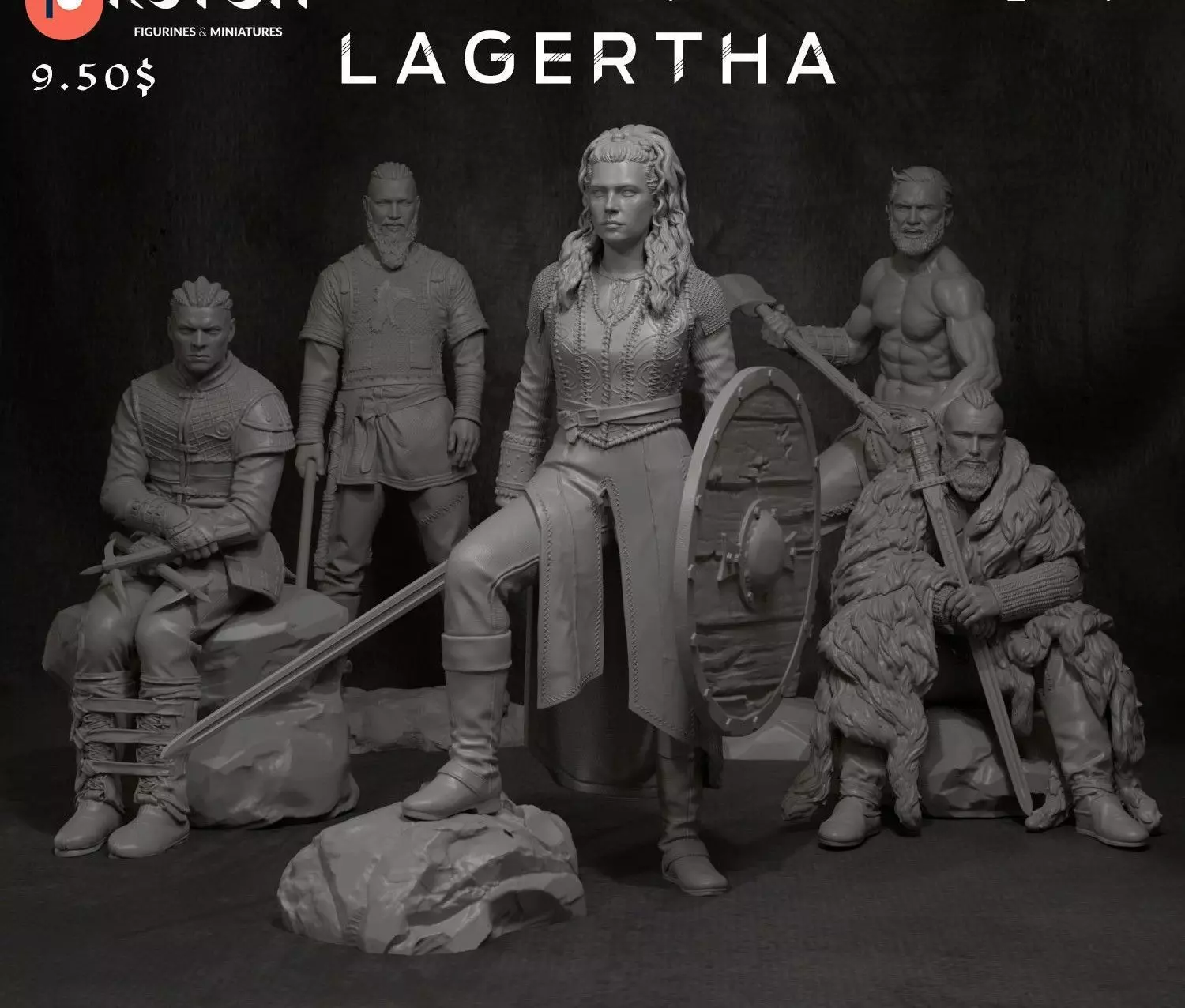 LAGERTHA 3D print model