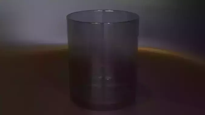 Glass 3D Model vase