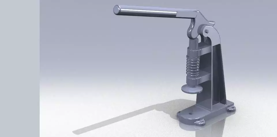 Button Cover Machine Free 3D model_0