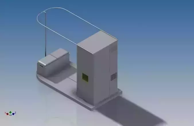 photoboot front of computer tower