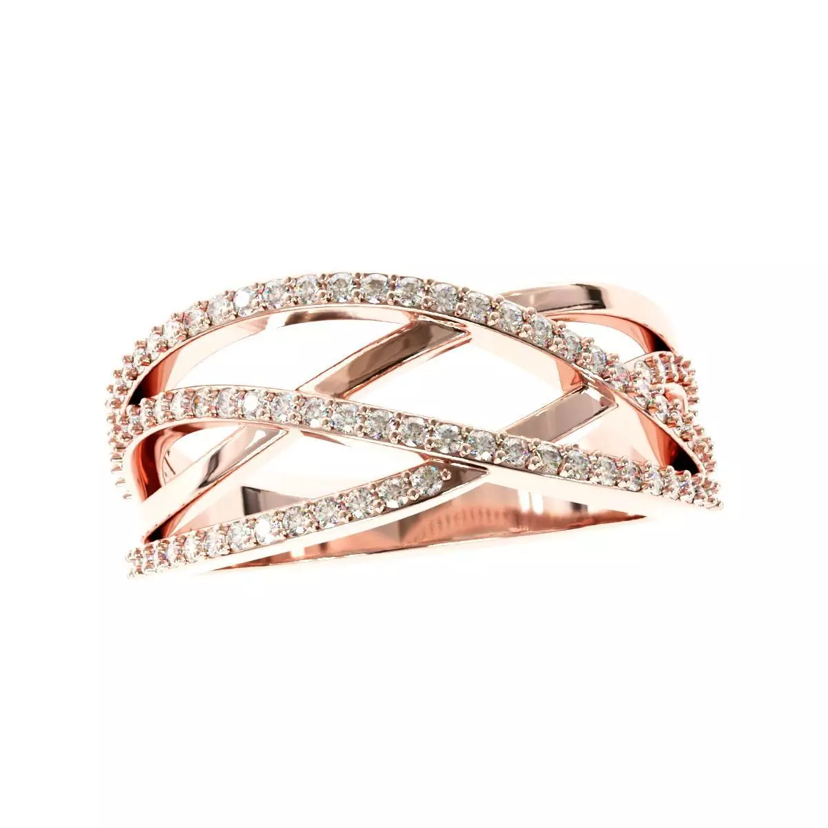 Engagement Fancy Ring 3D print model_0