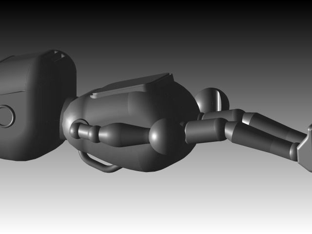 Robot Free 3D model_4