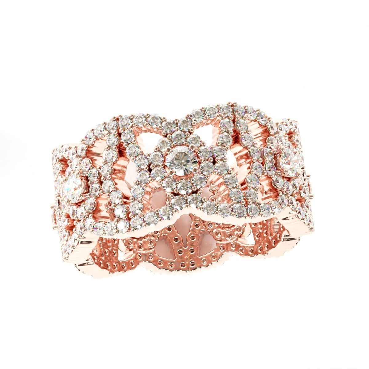 Eternity ring 3D print model_4