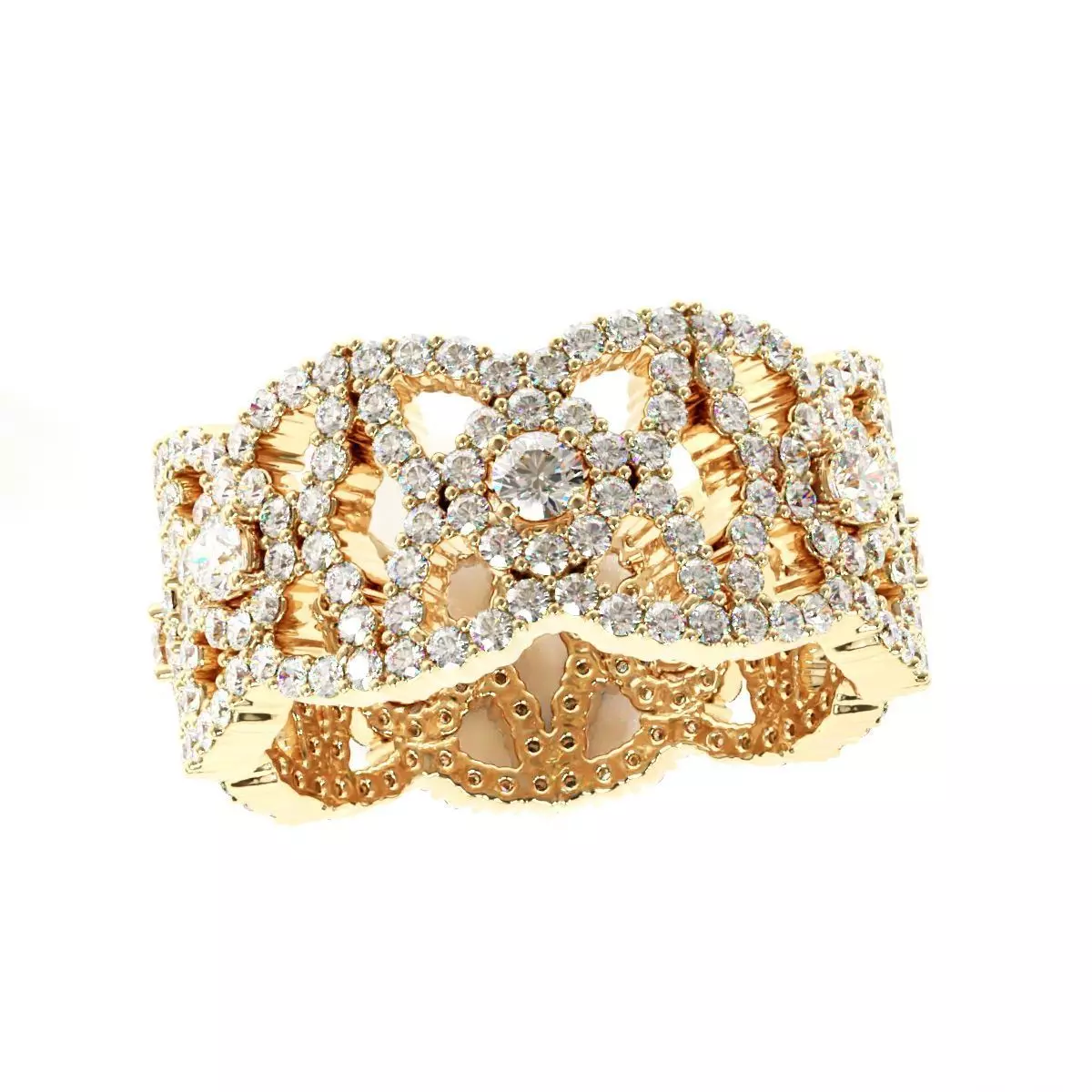 Eternity ring 3D print model_0