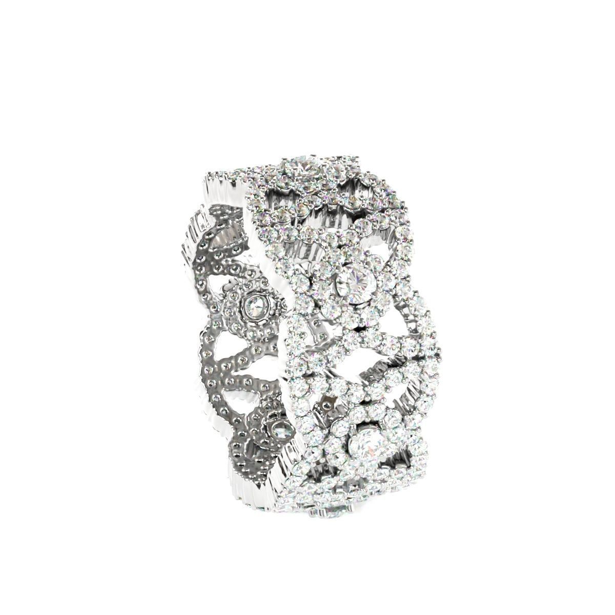 Eternity ring 3D print model_8