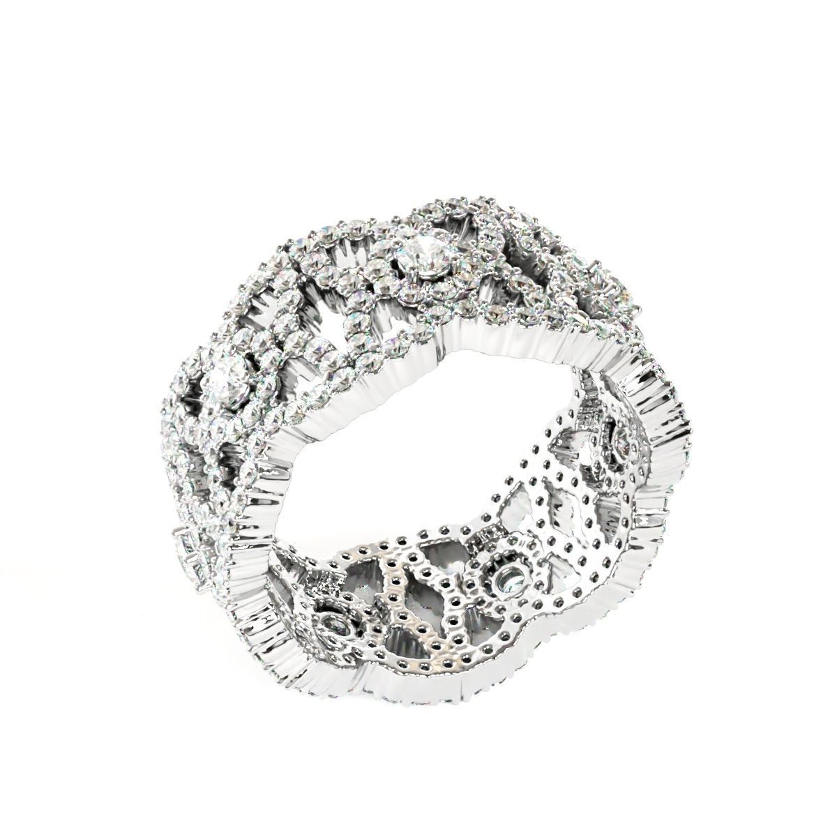 Eternity ring 3D print model_9